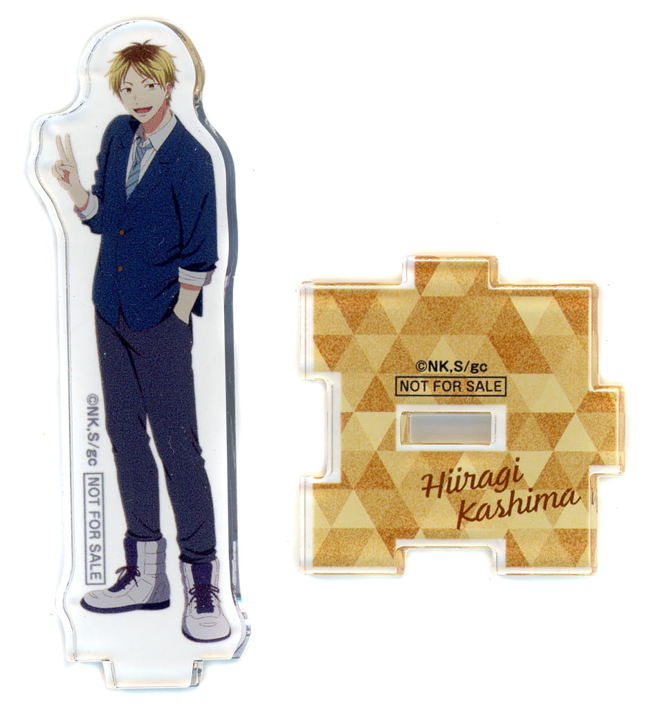 Hiiragi Kashima Given The Movie: Umi e Tsunagaru Mini Acrylic Stand Bonus for Purchasing the Original Popcorn Bag Acrylic Stands [USED]