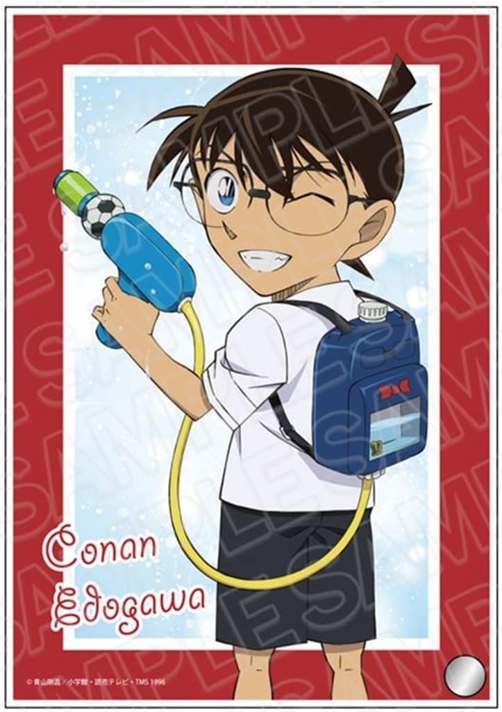 Conan Edogawa Detective Conan Mini Acrylic Art Summer Ver. Acrylic Stand [USED]