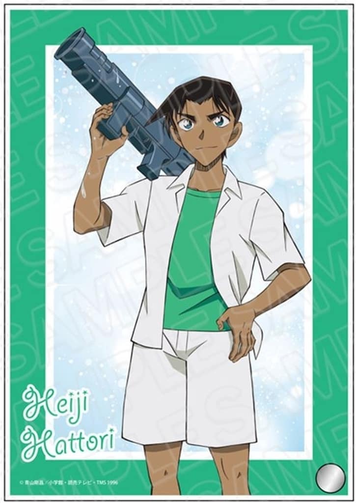 Hattori Heiji Detective Conan Mini Acrylic Art Summer Ver. Acrylic Stand [USED]