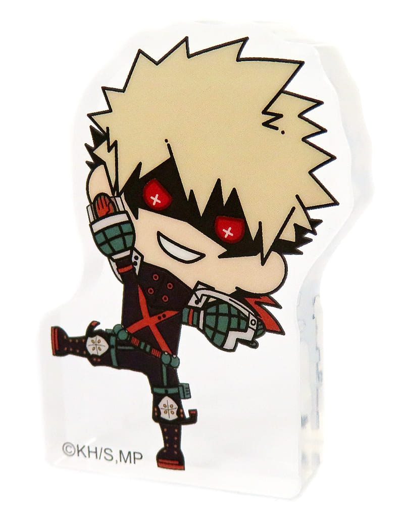 My Hero Academia Katsuki Bakugo Tasukko Trading Mini Acrylic Block Acrylic Stands [USED]