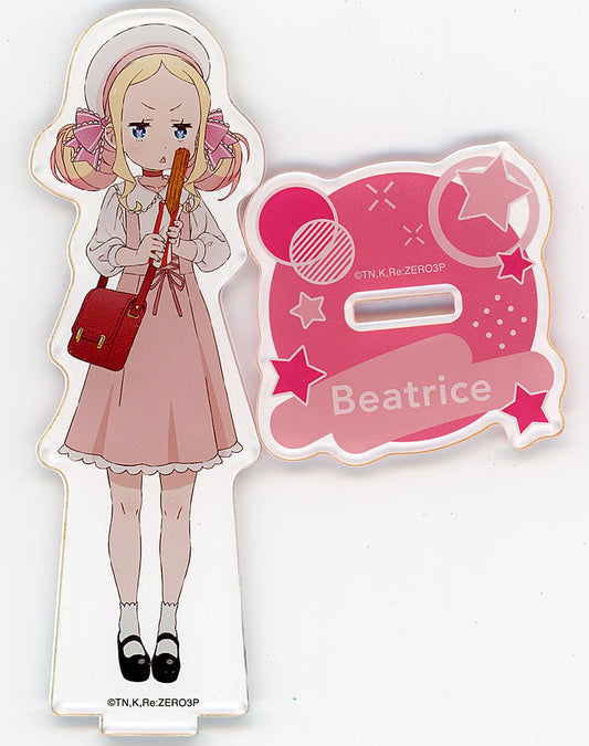 Beatrice Re:ZERO -Starting Life in Another World- 3rd season Acrylic Stand Figure Movie Theater Version Exclusive Giveaway for Advance Screening Attendees of Episode 1: Theatrical Malice Acrylic Stand [USED]