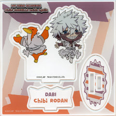 My Hero Academia Dabi Chibi Rodan Acrylic Stand Plate Chibi Godzilla's Counterattack TSUTAYA Pop Up Shop Exclusive Acrylic Stands [USED]