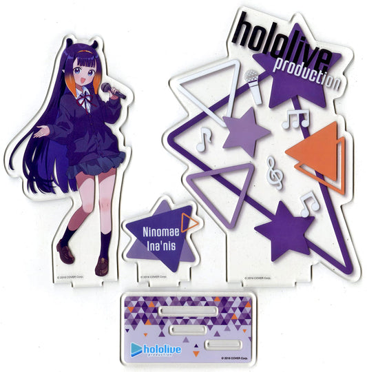 VTuber Hololive Ina'nis Ninomae Diorama Acrylic Stand Round one Limited Acrylic Stands [USED]