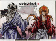 Kenshin Himura Makoto Shishio Rurouni Kenshin Acrylic Art Panels Rurouni Kenshin 30th Anniversary Exhibition Shishio Arc Limited Acrylic Stands [USED]