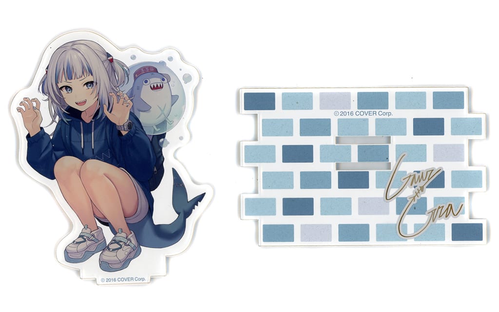 Gawr Gura Model VTuber Hololive English Newly Drawn Acrylic Stand Myth x Supergroupies Acrylic Stands [USED]