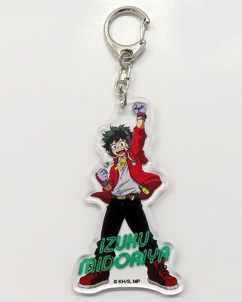 My Hero Academia Izuku Midoriya Acrylic Keychain FES! PLUS ULTRA SQUARE at Marui City Yokohama Exclusive Keychains [USED]