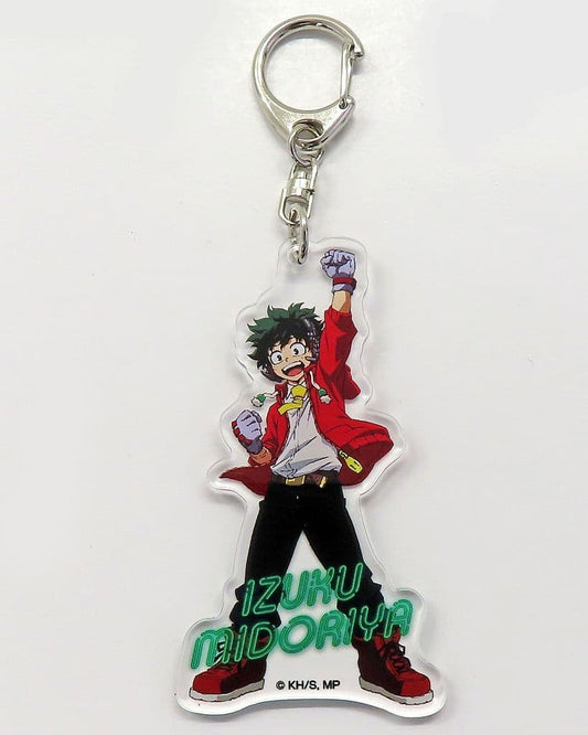 My Hero Academia Izuku Midoriya Acrylic Keychain FES! PLUS ULTRA SQUARE at Marui City Yokohama Exclusive Keychains [USED]