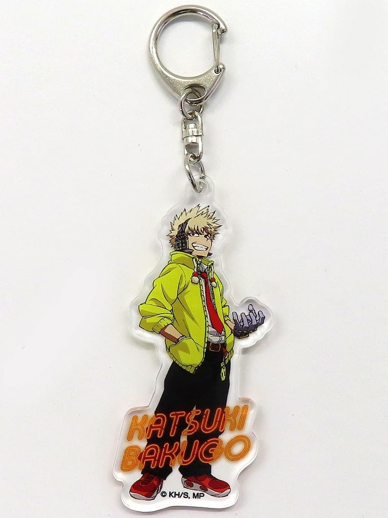 My Hero Academia Katsuki Bakugo Acrylic Keychain FES! PLUS ULTRA SQUARE at Marui City Yokohama Exclusive Keychains [USED]