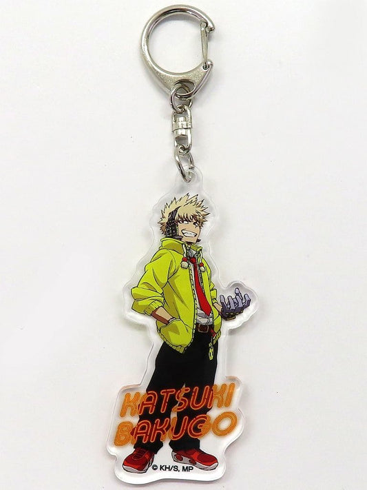 My Hero Academia Katsuki Bakugo Acrylic Keychain FES! PLUS ULTRA SQUARE at Marui City Yokohama Exclusive Keychains [USED]