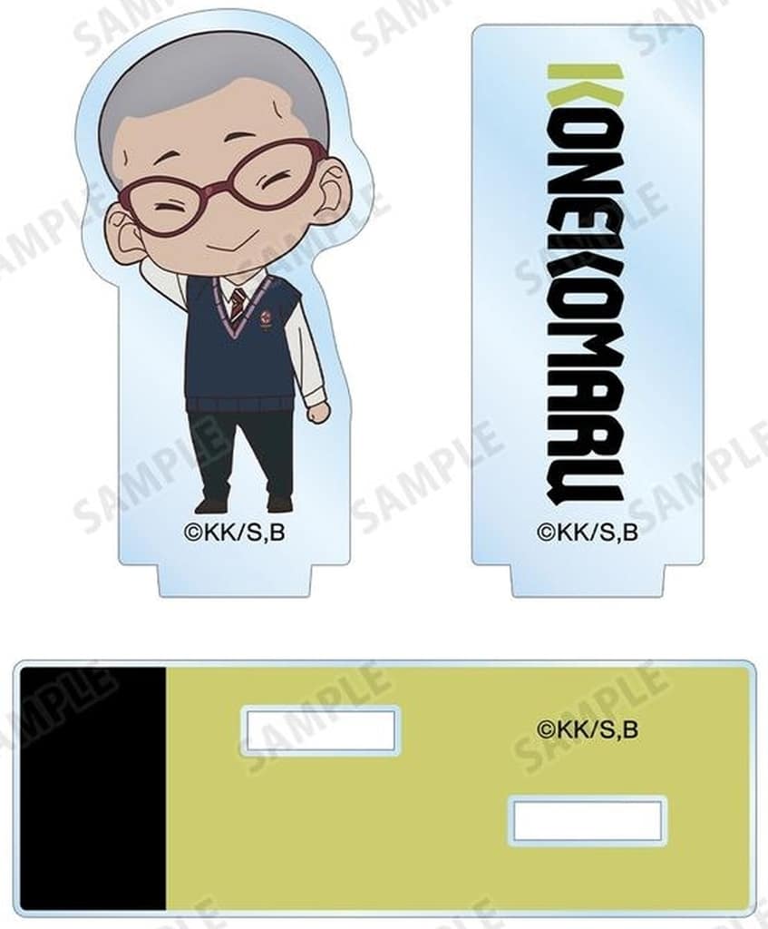 Konekomaru Miwa Blue Exorcist: Shimane Illuminati Saga Trading Chibi Character Acrylic Stand with Parts Acrylic Stands [USED]
