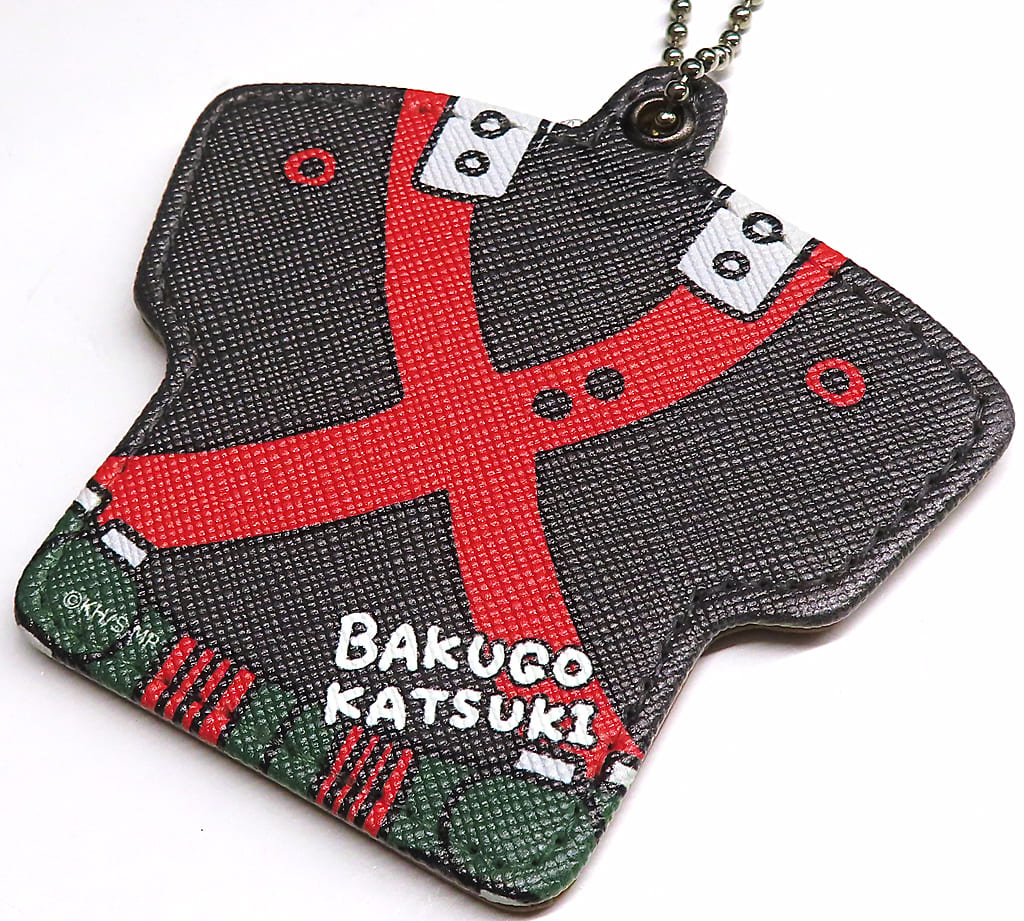 My Hero Academia x mochocho Katsuki Bakugo Uniform-Shaped Leather Charm Charm [USED]