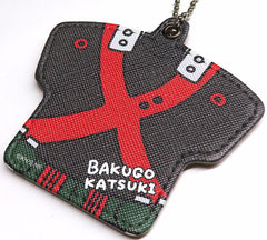 My Hero Academia x mochocho Katsuki Bakugo Uniform-Shaped Leather Charm Charm [USED]