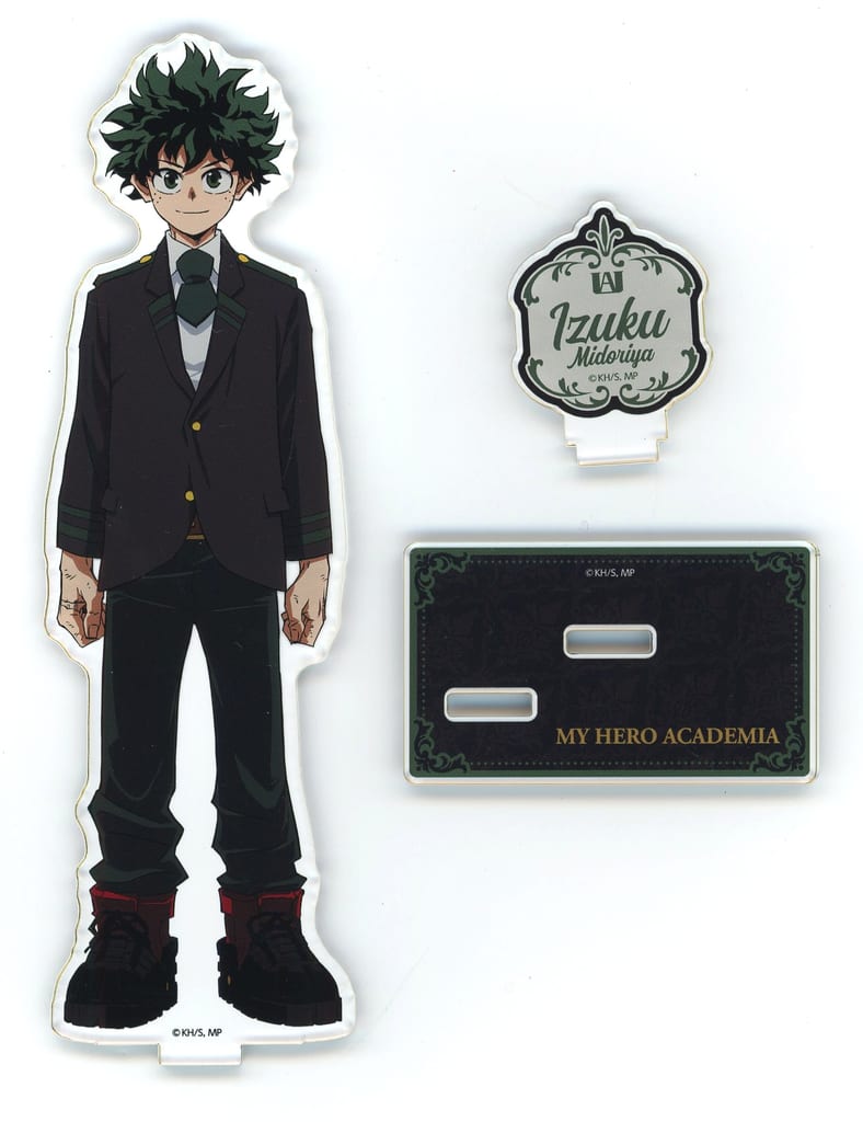 My Hero Academia Izuku Midoriya Acrylic Stand Greenish Costume Ver. Acrylic Stands [USED]