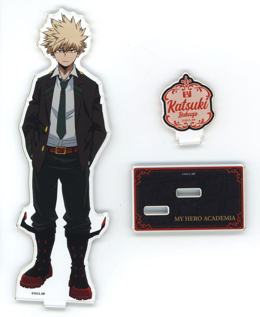 My Hero Academia Katsuki Bakugo Acrylic Stand Greenish Costume Ver. Acrylic Stands [USED]