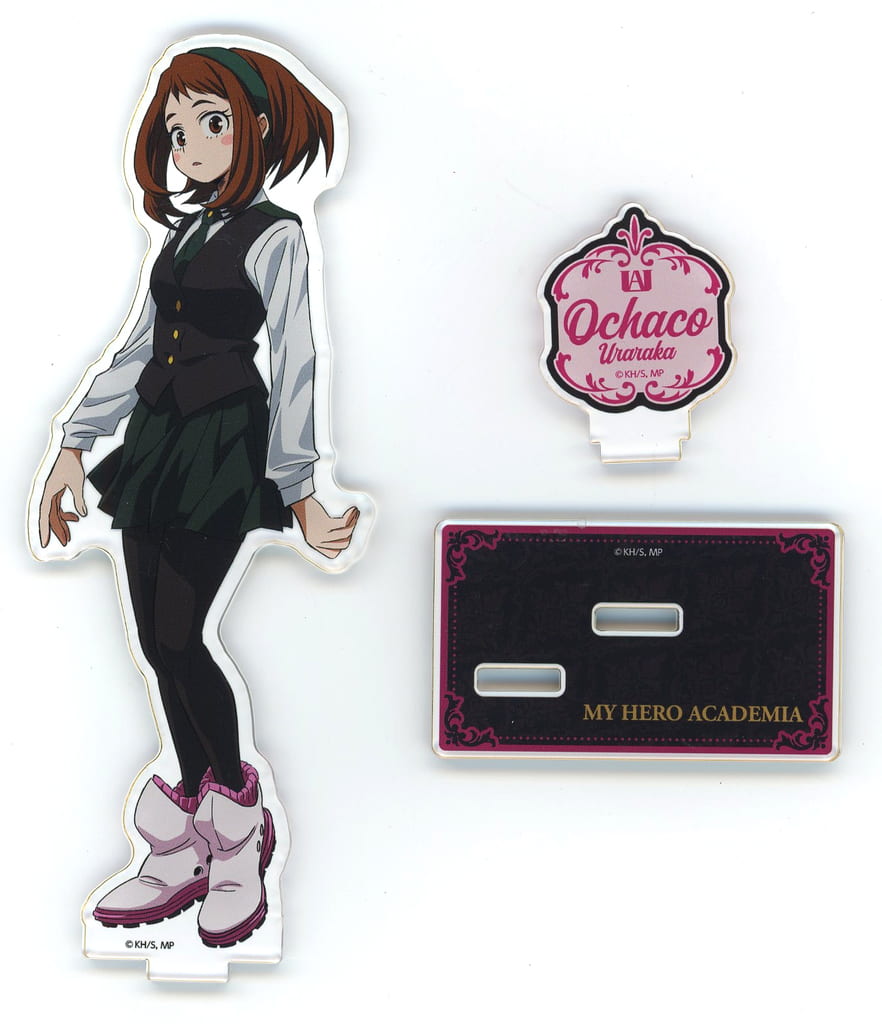 My Hero Academia Ochaco Uraraka Acrylic Stand Greenish Costume Ver. Acrylic Stands [USED]