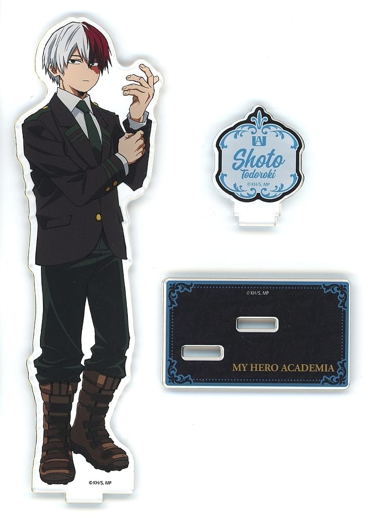 My Hero Academia Shoto Todoroki Acrylic Stand Greenish Costume Ver. Acrylic Stands [USED]