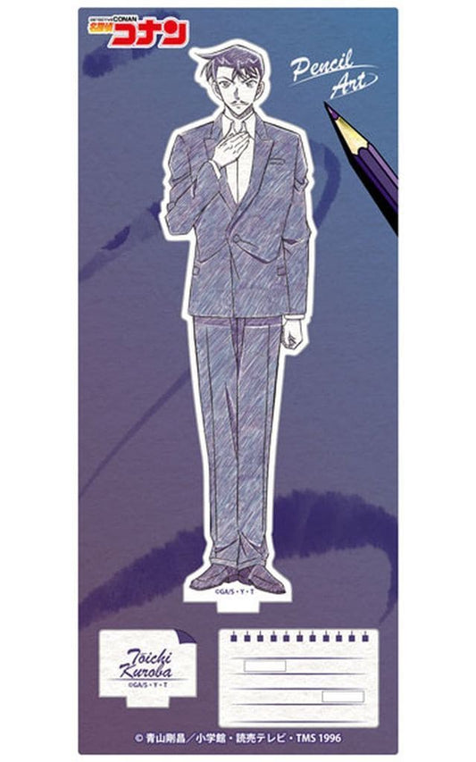 Toichi Kuroba Detective Conan Pencil Art Acrylic Stand Collection Vol.7 Acrylic Stand [USED]
