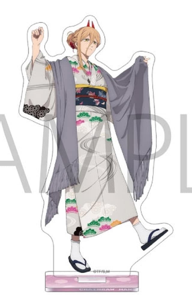 Chainsaw Man Power Acrylic Stand Japanese Clothing Acrylic Stands [USED]