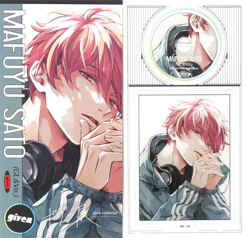 Mafuyu Sato Given CD-Style Acrylic Stand Original Version Given Exhibition Special Edition Acrylic Stands [USED]