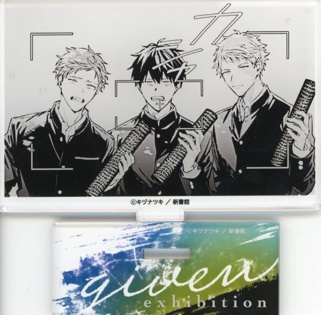 Ritsuka Uenoyama Shogo Itaya Ryo Ueki Given Comic Panel Acrylic Stand H Original Version Given Exhibition Special Edition Acrylic Stands [USED]