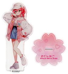 Sakura Miko VTuber Hololive Acrylic Stand Cap Ver. Sakura Miko Shibuya Sakura Stage Exclusive Acrylic Stands [USED]