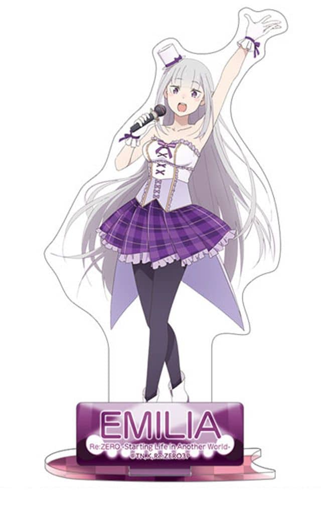 Emilia Re:ZERO -Starting Life in Another World- Acrylic Stand Acrylic Stand [USED]
