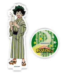 My Hero Academia Izuku Midoriya Bamboo Base Illustration Sendai Tanabata Original Acrylic Stand Tohoku Festival Exclusive Acrylic Stands [USED]