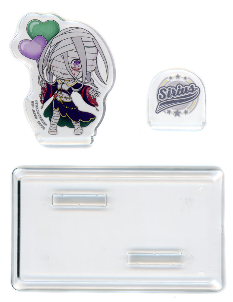 Sirius Romanée-Conti Re:ZERO -Starting Life in Another World- Ichiban Kuji Wishing You Courage Acrylic Stand Kyun Chara Prize F Acrylic Stand [USED]