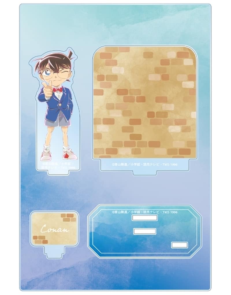 Conan Edogawa Detective Conan Ani-Art Aqua Label Big Acrylic Stand with Accessories Acrylic Stand [USED]