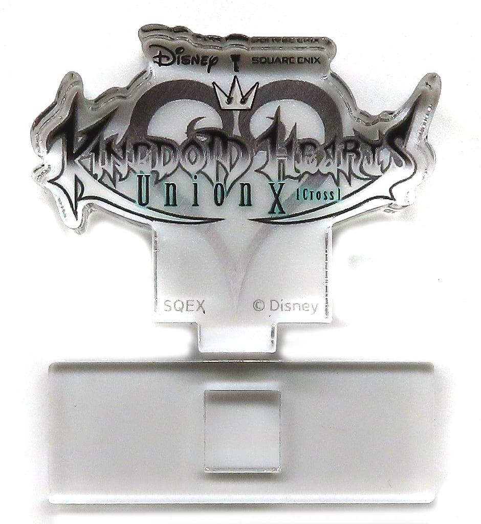 KINGDOM HEARTS Union Cross e-STORE Lottery Kingdom Hearts Series Logo Acrylic Stand Collection Online Kuji Prize H Acrylic Stands [USED]
