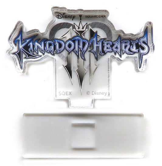 Kingdom Hearts III e-STORE Lottery Kingdom Hearts Series Logo Acrylic Stand Collection Online Kuji Prize I Acrylic Stands [USED]