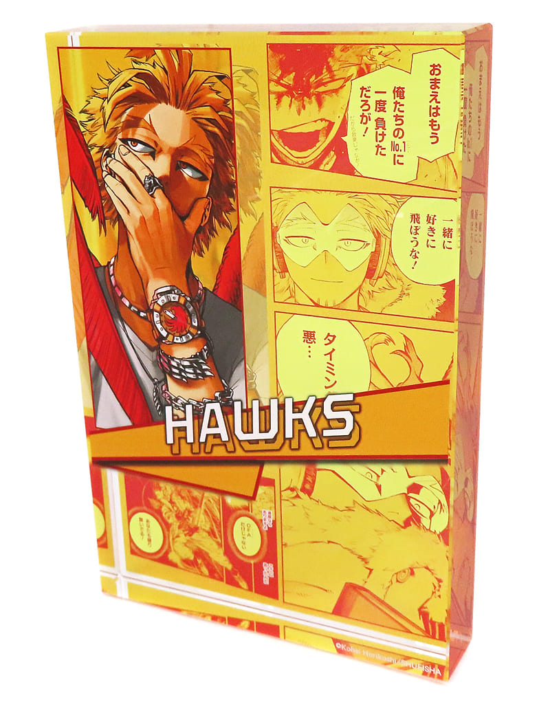My Hero Academia Hawks Heroes Acrylic Block 2024 Acrylic Stands [USED]