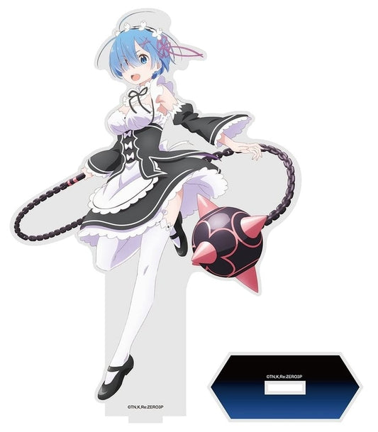 Rem with Morning Star Re:ZERO -Starting Life in Another World- Large Acrylic Stand Acrylic Stand [USED]
