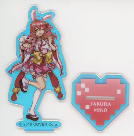 Sakura Miko VTuber Hololive Aurora Acrylic Stand hololive Meet Taipei POP-UP STORE Exclusive Acrylic Stands [USED]