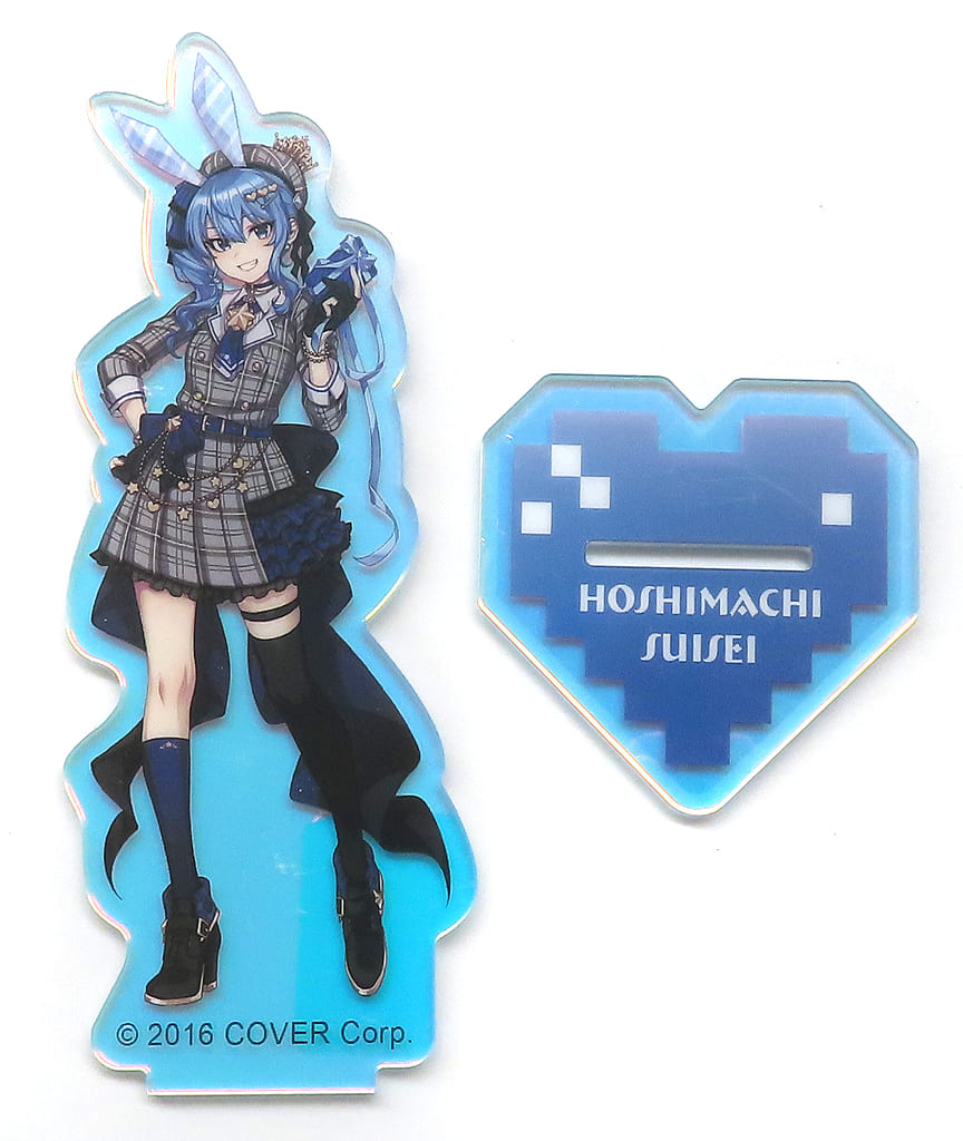 Hoshimachi Suisei VTuber Hololive Aurora Acrylic Stand hololive Meet Taipei POP-UP STORE Exclusive Acrylic Stands [USED]