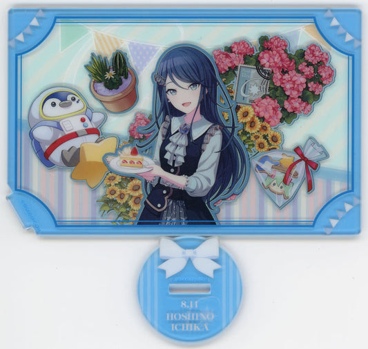 Ichika Hoshino Hatsune Miku: Colorful Stage! Anniversary/Birthday Illustration 2022–2023 Card-Style Acrylic Stand Acrylic Stands [USED]