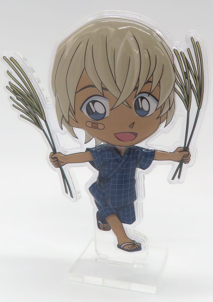 Rei Furuya Detective Conan Puzzle: Cross Chain Pukkura Acrylic Stand On A Night with A Full Moon Acrylic Stand [USED]