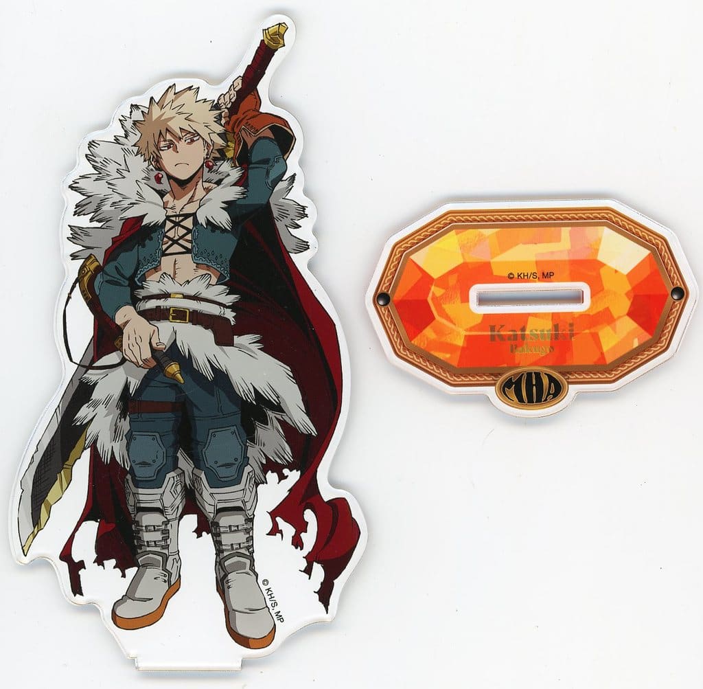 My Hero Academia Katsuki Bakugo Jukketsu Costumes Big Acrylic Stand Acrylic Stands [USED]