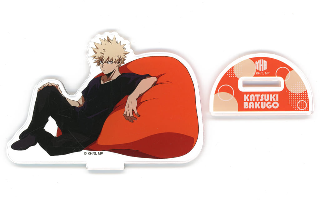 My Hero Academia Katsuki Bakugo Acrylic Stand Roomwear & Cushion Ver. Acrylic Stands [USED]