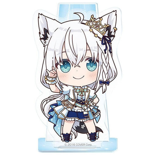 VTuber Hololive Shirakami Fubuki Acrylic Stand Bright Parade 3 Acrylic Stands [USED]