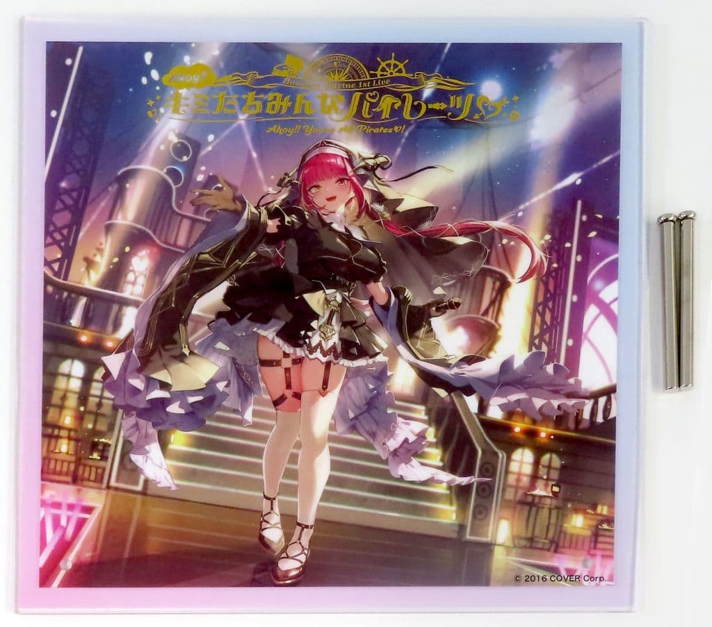 Houshou Marine VTuber Hololive 1st Live Acrylic Panel Houshou Marine 1st Live Ahoy!! You’re All Pirates Live Exclusive Acrylic Stands [USED]