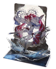 VTuber Hololive Kureiji Ollie Rebirth Acrylic Diorama Stand 2024 Birthday Celebration Acrylic Stands [USED]