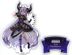 La+ Darknesss VTuber Hololive Acrylic Stand Dress Ver. Secret Society holoX 7-Eleven Exclusive Acrylic Stands [USED]