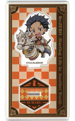 Subaru Natsuki Re:ZERO -Starting Life in Another World- Mini Acrylic Stand Lawson, Loppi, Hmv&Books Online Limited Acrylic Stand [USED]