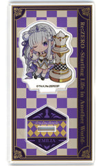 Emilia Re:ZERO -Starting Life in Another World- Mini Acrylic Stand Lawson, Loppi, Hmv&Books Online Limited Acrylic Stand [USED]