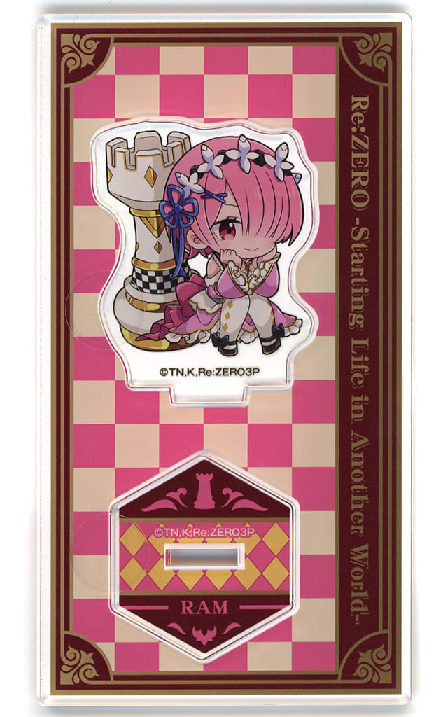 Ram Re:ZERO -Starting Life in Another World- Mini Acrylic Stand Lawson, Loppi, Hmv&Books Online Limited Acrylic Stand [USED]
