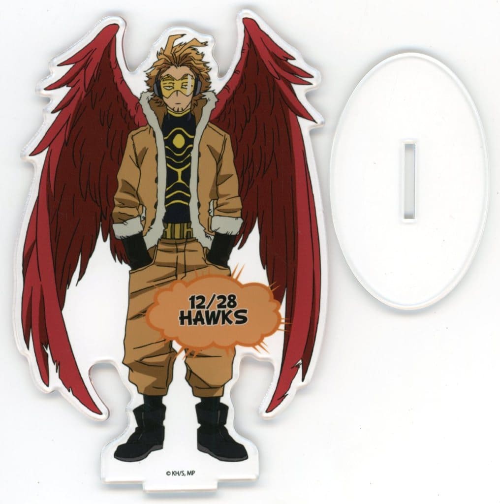 My Hero Academia Hawks Birthday Character Acrylic Figure Acrylic Stands [USED]