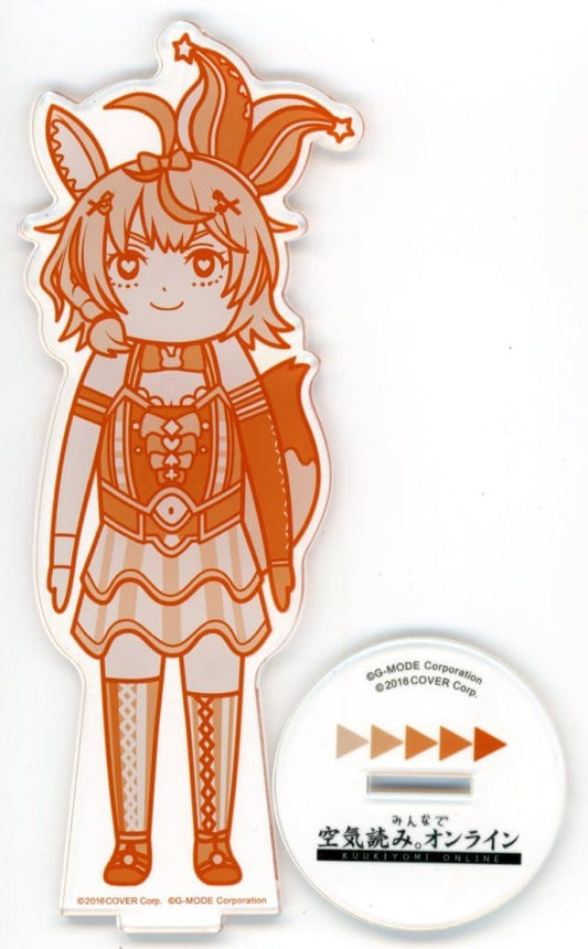 VTuber Hololive X Minna de Kukiyomi. Online Polka Omaru Acrylic Stand Acrylic Stands [USED]