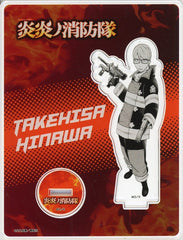 Fire Force Takehisa Hinawa Acrylic Stand POP UP Shop Limited Acrylic Stands [USED]