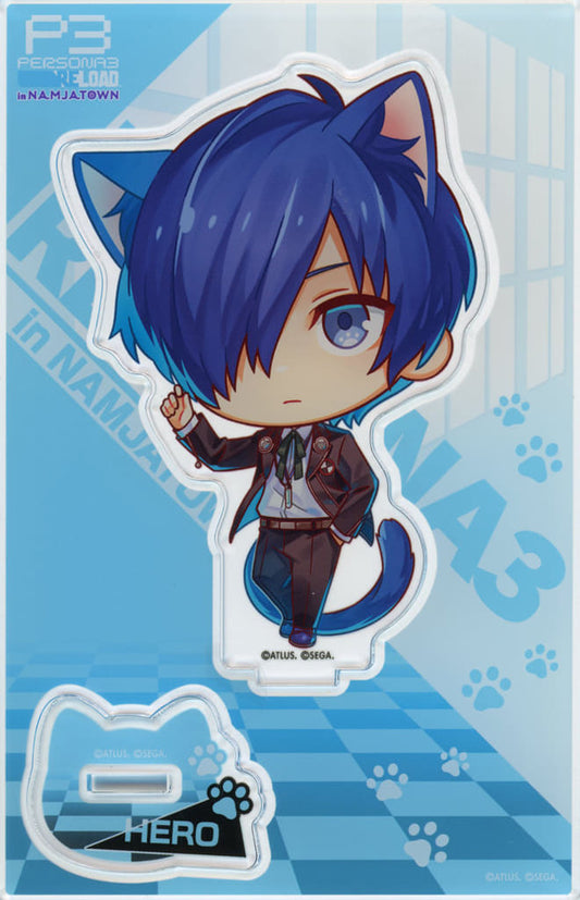 Persona 3 Reload Protagonist Newly Illustrated Acrylic Stand Namja Town Limited Acrylic Stands [USED]